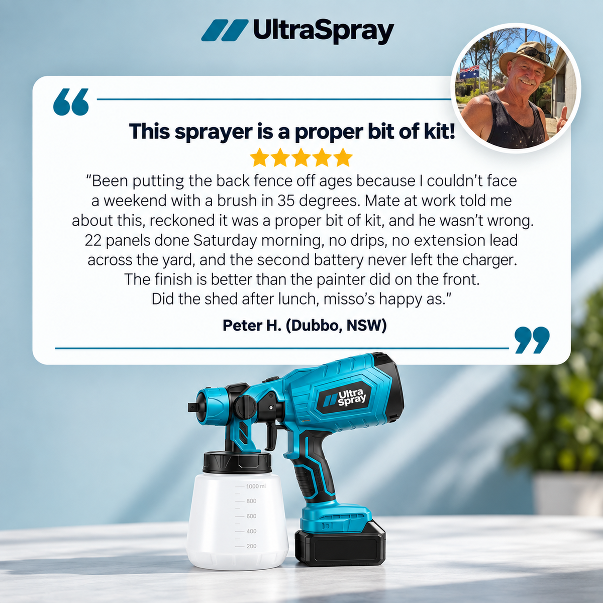 Ultra Spray Cordless Paint Sprayer